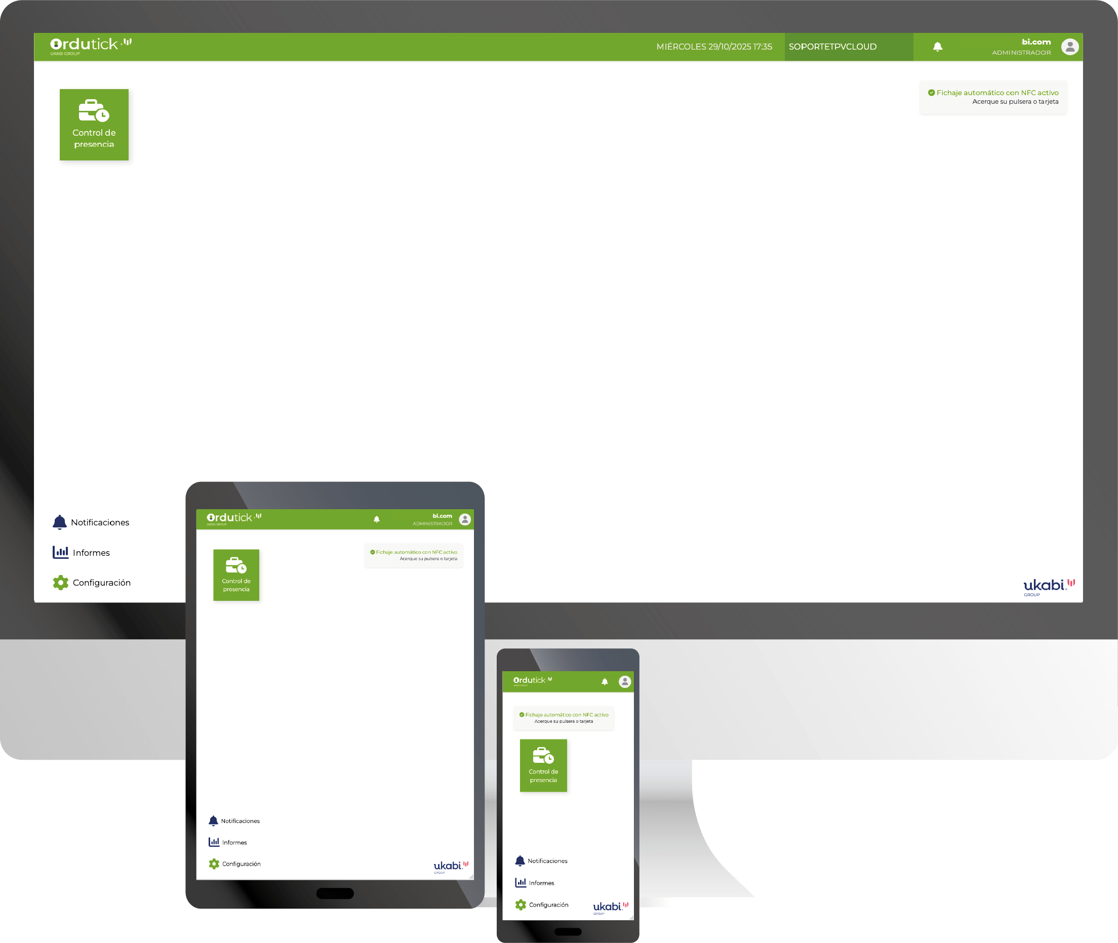 App Ordutick compatible con distintos dispositivos App Ordutick compatible con distintos dispositivos